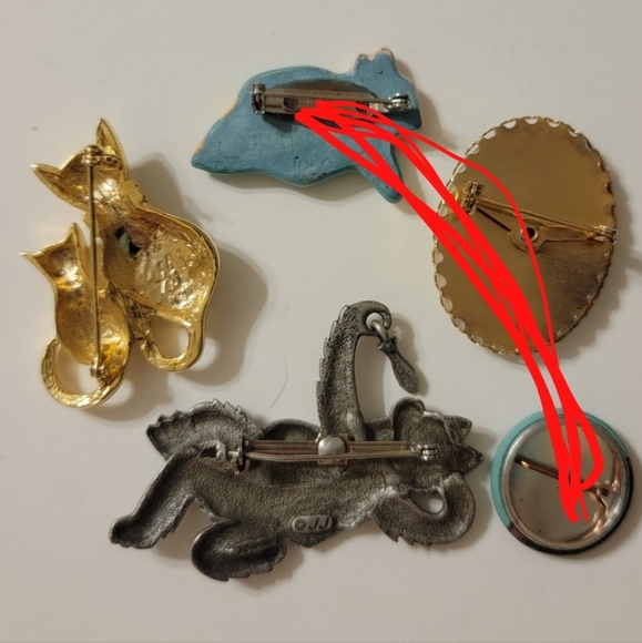 *reserved* Brooches for tu-bella - Picture 5 of 5